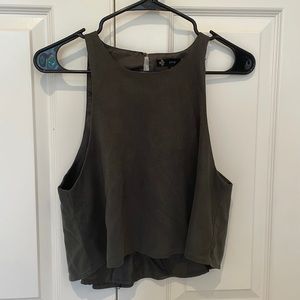 Suede Top